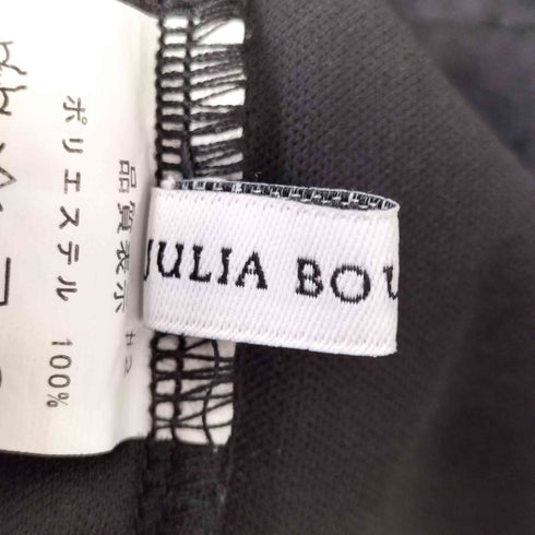 JULIA BOUTJQUE 総レース ハイネック シアカットソー レディース JPN:2