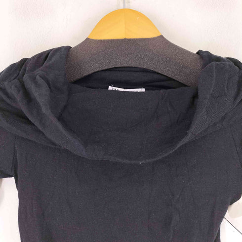 ザラ ZARA オフショル L/S ブラウス レディース import:S