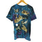 ザマウンテン the mountain 猫 宇宙 プリント S/S Tシャツ メンズ M