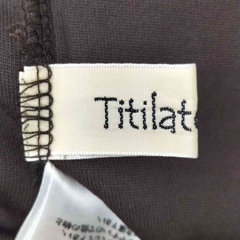 Titilate Valet ボータイ付き ベロア ブラウス レディース JPN:38