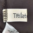 Titilate Valet ボータイ付き ベロア ブラウス レディース JPN:38