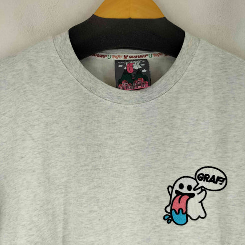 graf&wu ワッペンデザイン S/S Tシャツ メンズ import:M
