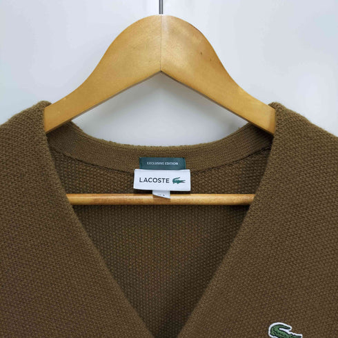 ラコステ LACOSTE 22AW 別注 Vネックカーディガン メンズ import:S