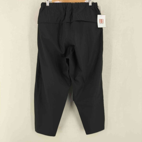 アダムエロペ Adam et Rope NIKKE 撥水タフタ ドローストリング ワイド トラック パンツ メンズ L