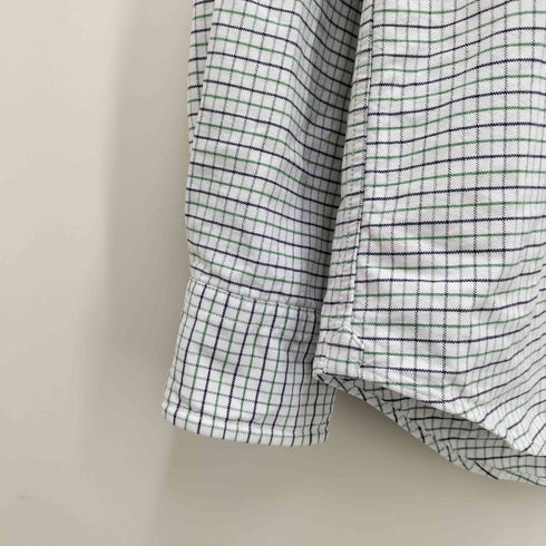 ナイジェルケーボン NIGEL CABOURN BRITISH OF FICERS SHIRT オックスフォード タッターソール シャツ メンズ EUR:48