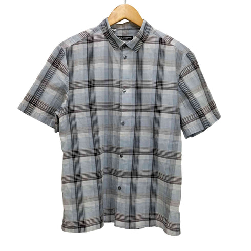 ドルチェアンドガッバーナ DOLCE&GABBANA イタリア製 コットン S/S シャドーチェック シャツ メンズ 15 3/4 | 40