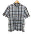 ドルチェアンドガッバーナ DOLCE&GABBANA イタリア製 コットン S/S シャドーチェック シャツ メンズ 15 3/4 | 40