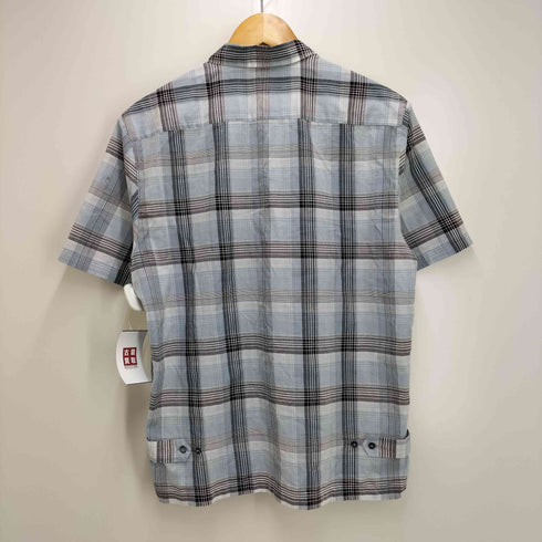 ドルチェアンドガッバーナ DOLCE&GABBANA イタリア製 コットン S/S シャドーチェック シャツ メンズ 15 3/4 | 40