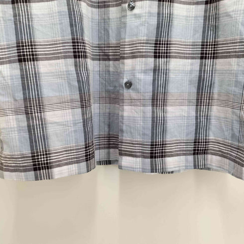 ドルチェアンドガッバーナ DOLCE&GABBANA イタリア製 コットン S/S シャドーチェック シャツ メンズ 15 3/4 | 40