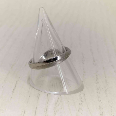 エテ ete ダイヤモンド クロス リング 925 SILVER レディース 16号