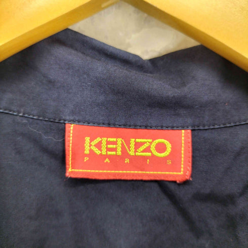 ケンゾーパリス KENZO PARIS ボタニカル刺繍 L/S シャツ レディース M