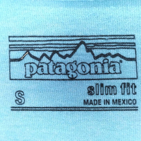 パタゴニア patagonia 17年製 slim fit メンズ・フィッツロイ・クレスト・コットン/ポリ・Tシャツ メンズ import:S