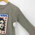 ヒステリックグラマー HYSTERIC GLAMOUR 00s ヒスガール プリント ラグラン クルーネック 七分袖 カットソー レディース FREE