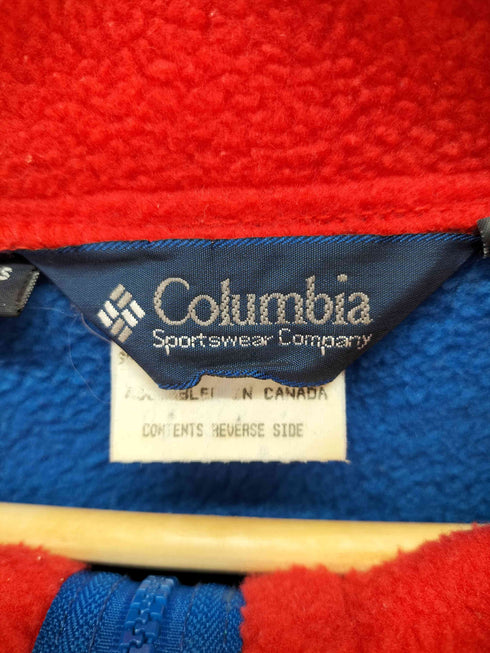 コロンビア Columbia マルチカラー クレイジーパターン フリース ジャケット メンズ JPN:M