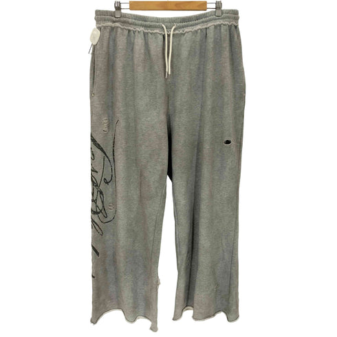 LOSTSHDWS 26SS DISTRESSED SCRIPT SWEATPANT メンズ L