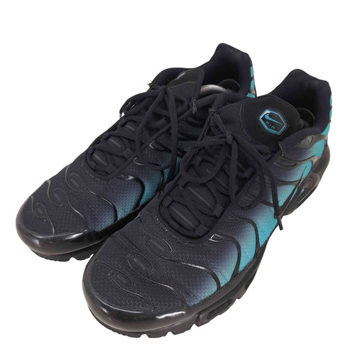 ナイキ NIKE AIR MAX PLUS Black Aurora Green メンズ 30.5