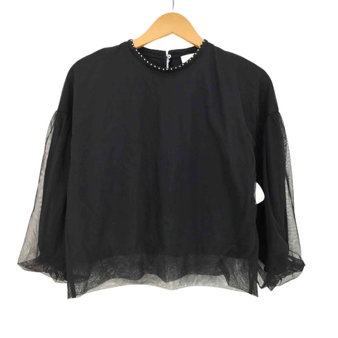 ボールジー BALLSEY ビーズコンビ クルーネックプルオーバー レディース JPN:S