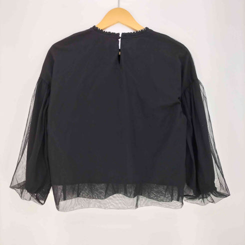 ボールジー BALLSEY ビーズコンビ クルーネックプルオーバー レディース JPN:S