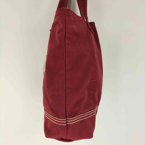アバクロンニューヨーク Abercrombie NEW YORK 刺繍ロゴ キャンバス トート レディース