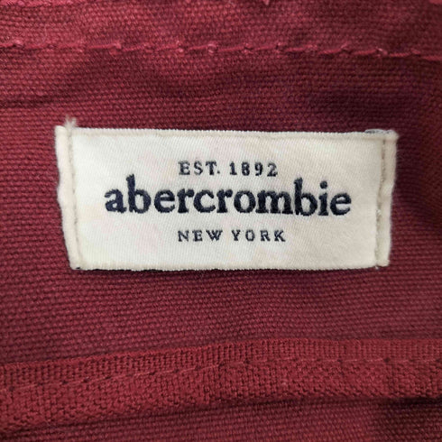 アバクロンニューヨーク Abercrombie NEW YORK 刺繍ロゴ キャンバス トート レディース
