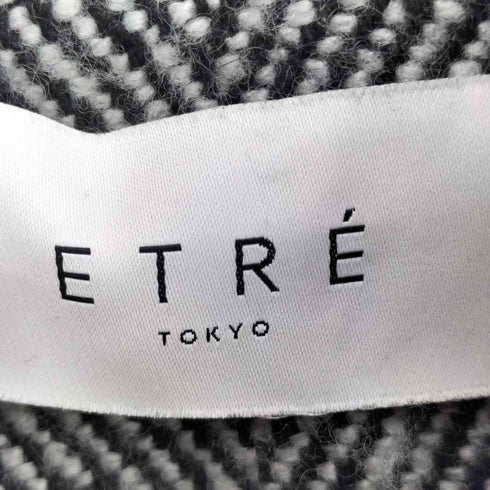 エトレトウキョウ ETRE TOKYO ヘリンボーンフリンジガウンコート レディース FREE
