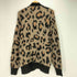 エフティダブリュー フォーザウィーケンド FTW / FOR THE WEEKEND MOHAIR CARDIGAN ウール混 アクリル レオパード カーディガン レディース JPN:L