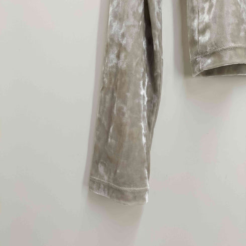 ビューティーアンドユースユナイテッドアローズ BEAUTY & YOUTH UNITED ARROWS ベロアロングスリーブTシャツ レディース