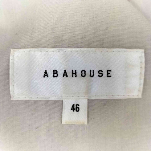 アバハウス ABAHOUSE 360°ストレッチ ポンチ リバープリント イージーパンツ メンズ JPN:46
