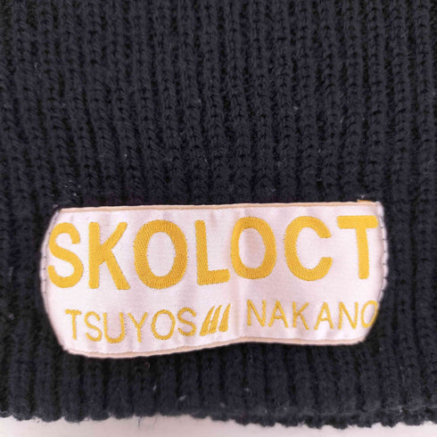 ブローナー BRONER USA製 SKOLOCT ワッペン アクリル ニット帽 メンズ
