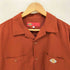 ディッキーズ Dickies オープンカラー 半袖 ワークシャツ メンズ import:L