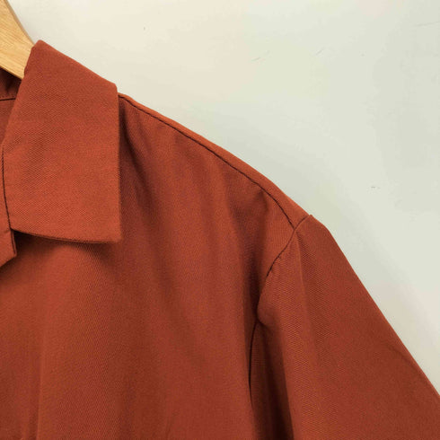 ディッキーズ Dickies オープンカラー 半袖 ワークシャツ メンズ import:L