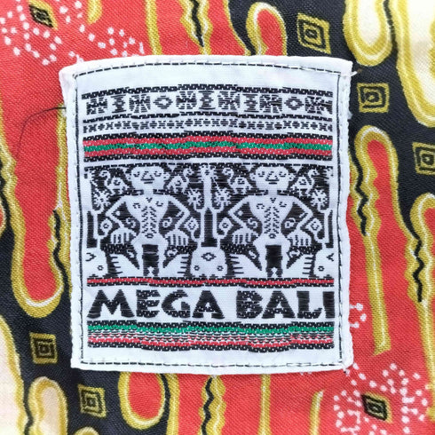 MEGA BALI メガムンドゥン柄 リバーシブルシルクジャケット レディース