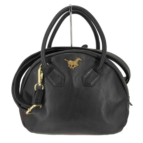 イアパピヨネ ear PAPILLONNER BROOKLYN CHARM レザーハンドバッグ レディース