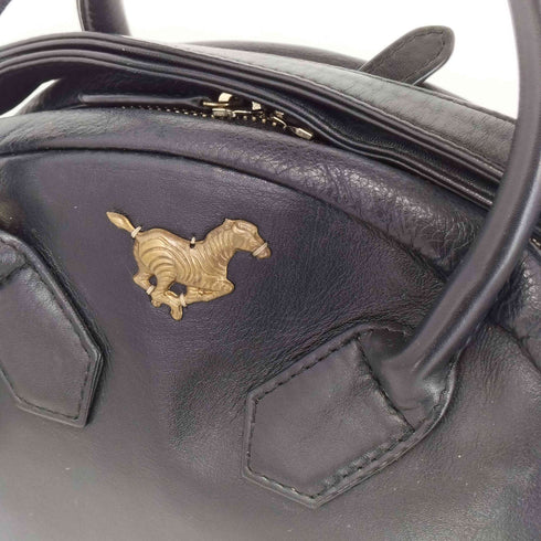 イアパピヨネ ear PAPILLONNER BROOKLYN CHARM レザーハンドバッグ レディース