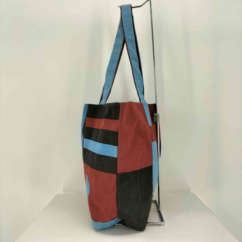 カンペール CAMPER ×DAMIEN POULAIN TYPOGRAPHY 幾何学模様 トートバッグ メンズ