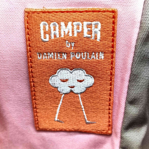 カンペール CAMPER ×DAMIEN POULAIN TYPOGRAPHY 幾何学模様 トートバッグ メンズ