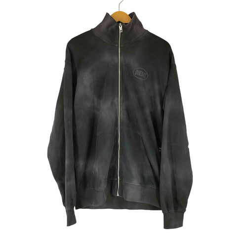 ディーゼル DIESEL USED加工 ジップアップ スウェット メンズ import:L