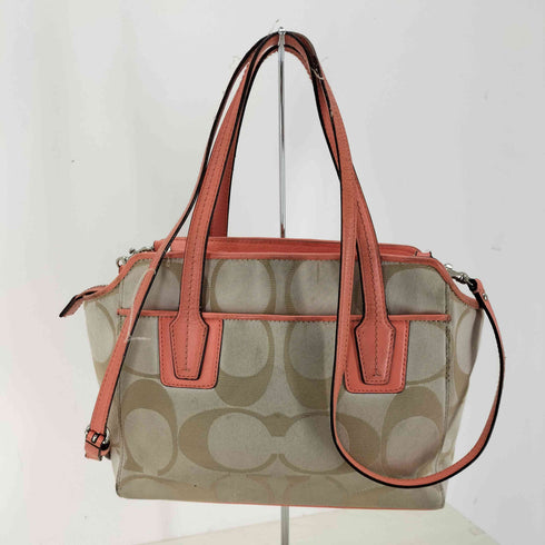 コーチ COACH シグネチャー 2WAY トートバッグ レディース