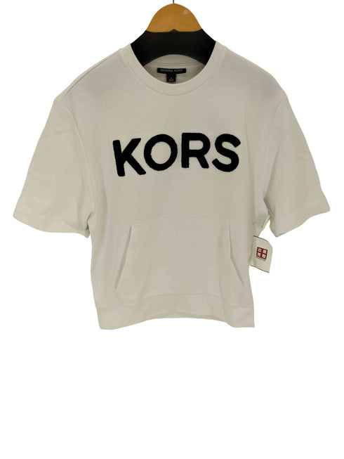 マイケルコース Michael Kors フロントロゴ 半袖スウェット メンズ S