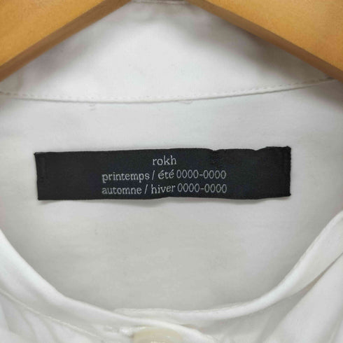 ロック rokh レイヤードデザイン レギュラーカラー シャツ メンズ FR34