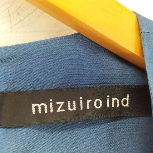 ミズイロインド mizuiro ind レース切替ワンピース レディース