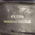 ムッシュ二コル MONSIEUR NICOLE EX/TRA ストライプ スリッポン メンズ JPN:25.5
