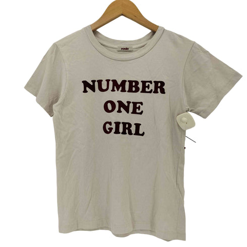 ロゴグラフィッククルーネックTシャツ レディース