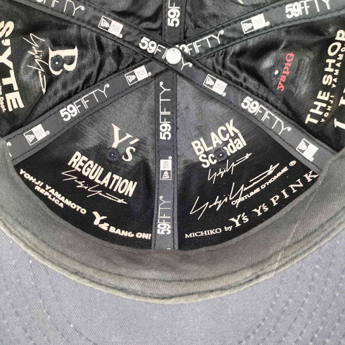 ヨウジヤマモト Yohji Yamamoto 59FIFTY コラボ キャップ メンズ 7 3/8