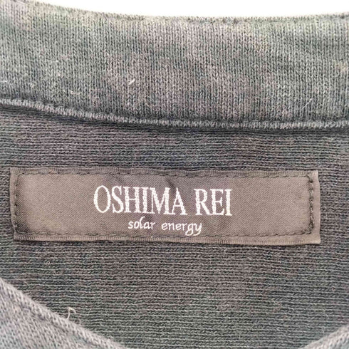 OSHIMA REI フロントボタンスリットワンピース レディース