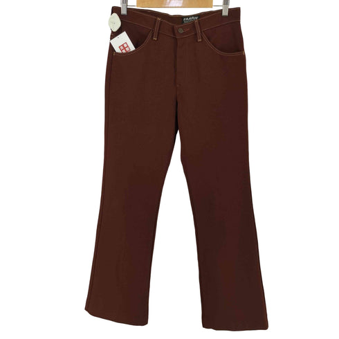ファーラー FARAH 70-80s USA製 scovilジップ ブーツカットパンツ メンズ