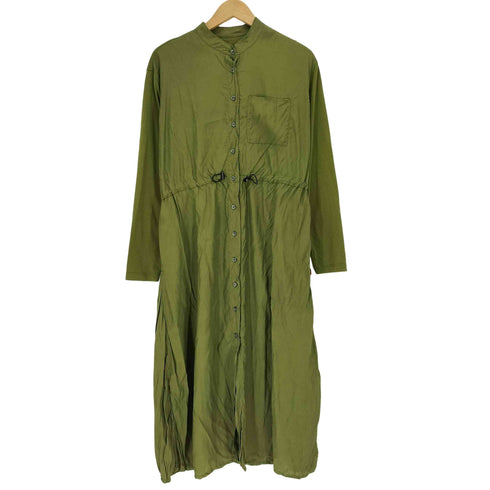 ウールリッチ WOOLRICH ウエストドローコード 異素材切替 シャツワンピース レディース import:XS