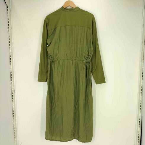 ウールリッチ WOOLRICH ウエストドローコード 異素材切替 シャツワンピース レディース import:XS