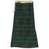 マカフィー MACPHEE 24AW ドローイングチェックプリント イージースカート レディース JPN:34