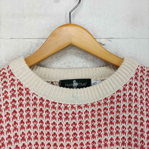 ハントクラブ HUNT CLUB USA製 COTTON ニット メンズ L